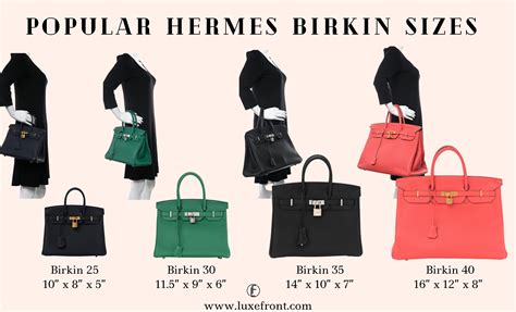 hermes birkin size guide